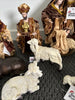 32cm Christmas Nativity Set with Manger & Barn Animals