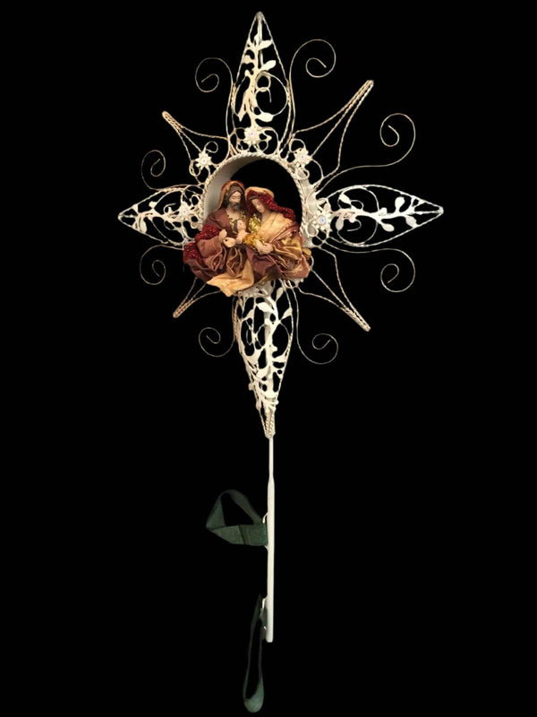 40cm Holy Family Christmas Tree Topper