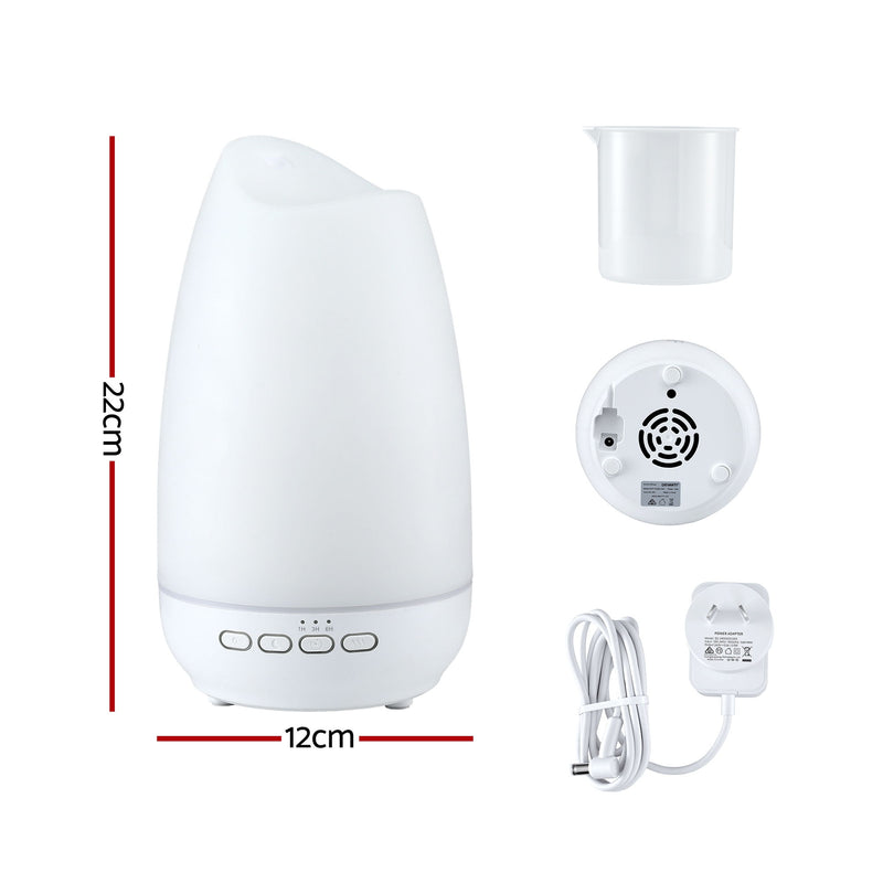 Devanti 300ml Ultrasonic Aroma Diffuser with LED