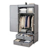 Artiss Portable Wardrobe Closet with Magnetic Door – Grey