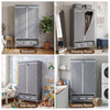 Artiss Large Portable Wardrobe Closet – Grey