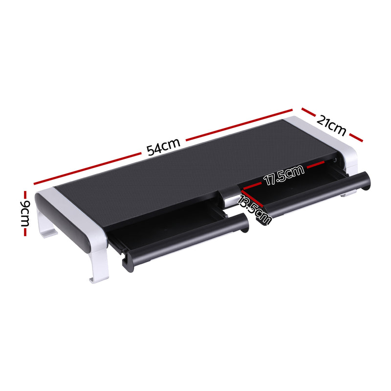 Artiss RGB Desk Monitor Stand Organiser