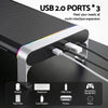 Artiss RGB Desk Monitor Stand Organiser