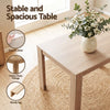 Artiss 3 Piece Dining Set with Upholstered Chairs – Oak