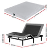 Artiss Double Electric Bed & Giselle Memory Foam Mattress Set
