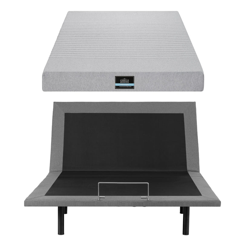 Artiss Double Electric Bed & Giselle Memory Foam Mattress Set