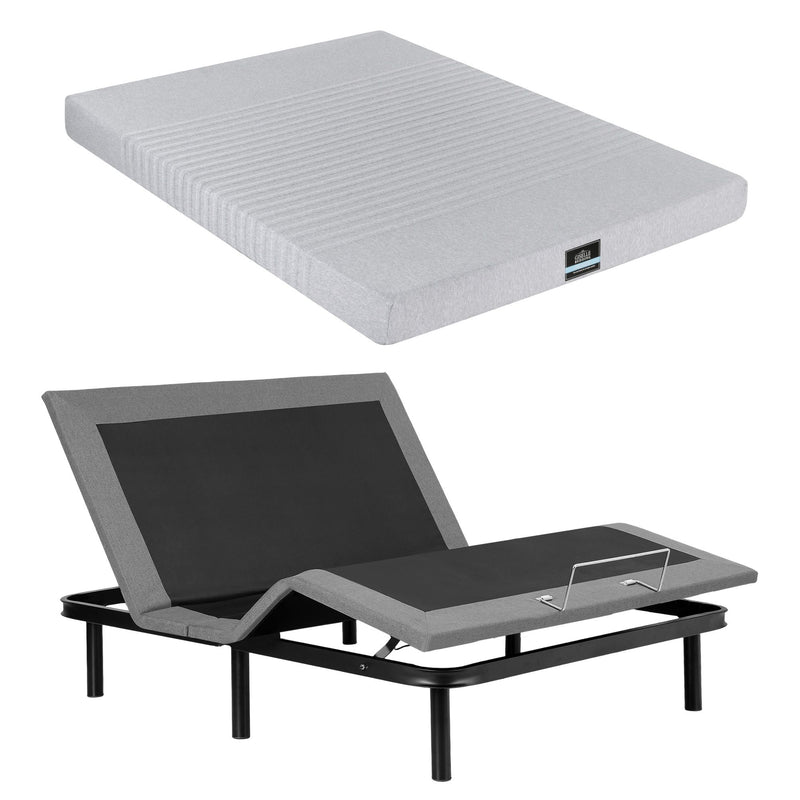 Artiss Queen Electric Bed & Giselle Memory Foam Mattress Set
