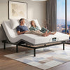 Artiss King Adjustable Bed & Giselle Mattress Combo – 20cm