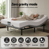 Artiss King Adjustable Bed & Giselle Mattress Combo – 20cm