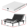 Artiss Queen Adjustable Bed & Giselle Mattress Combo – 20