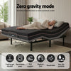 Artiss Double Adjustable Bed & Giselle Mattress Combo – 18cm