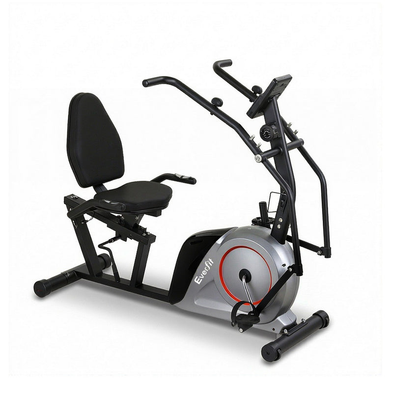 Everfit Recumbent Exercise Bike – Bluetooth & Magnetic Resistance