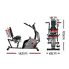 Everfit Recumbent Exercise Bike – Bluetooth & Magnetic Resistance