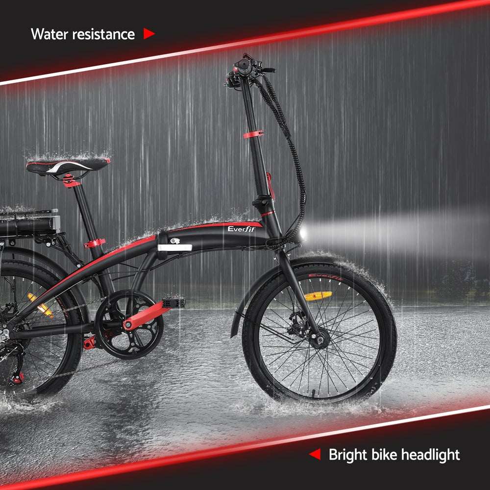Everfit Folding Electric Bike 250W Urban eBike