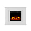 Devanti 2000W Electric Fireplace Heater White