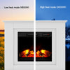 Devanti 2000W Electric Fireplace Heater White