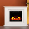 Devanti 2000W Electric Fireplace Heater White