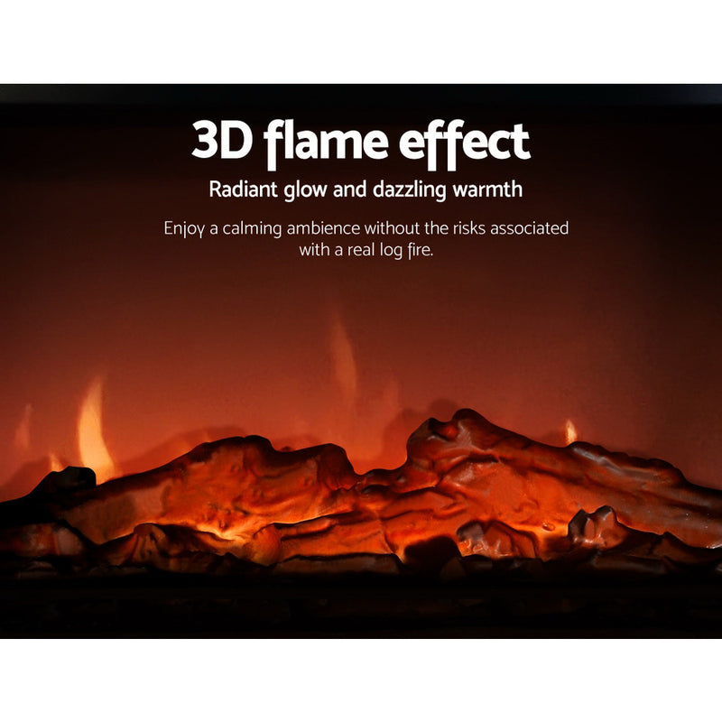 Devanti 2000W Electric Fireplace Heater