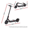 500W Commuter Electric Scooter 25KM/H – Folding Black