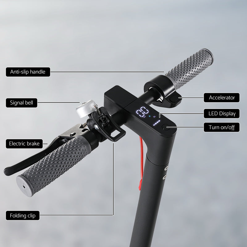 500W Commuter Electric Scooter 25KM/H – Folding Black