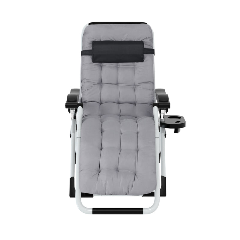 Gardeon Folding Zero Gravity Sun Lounge Chair