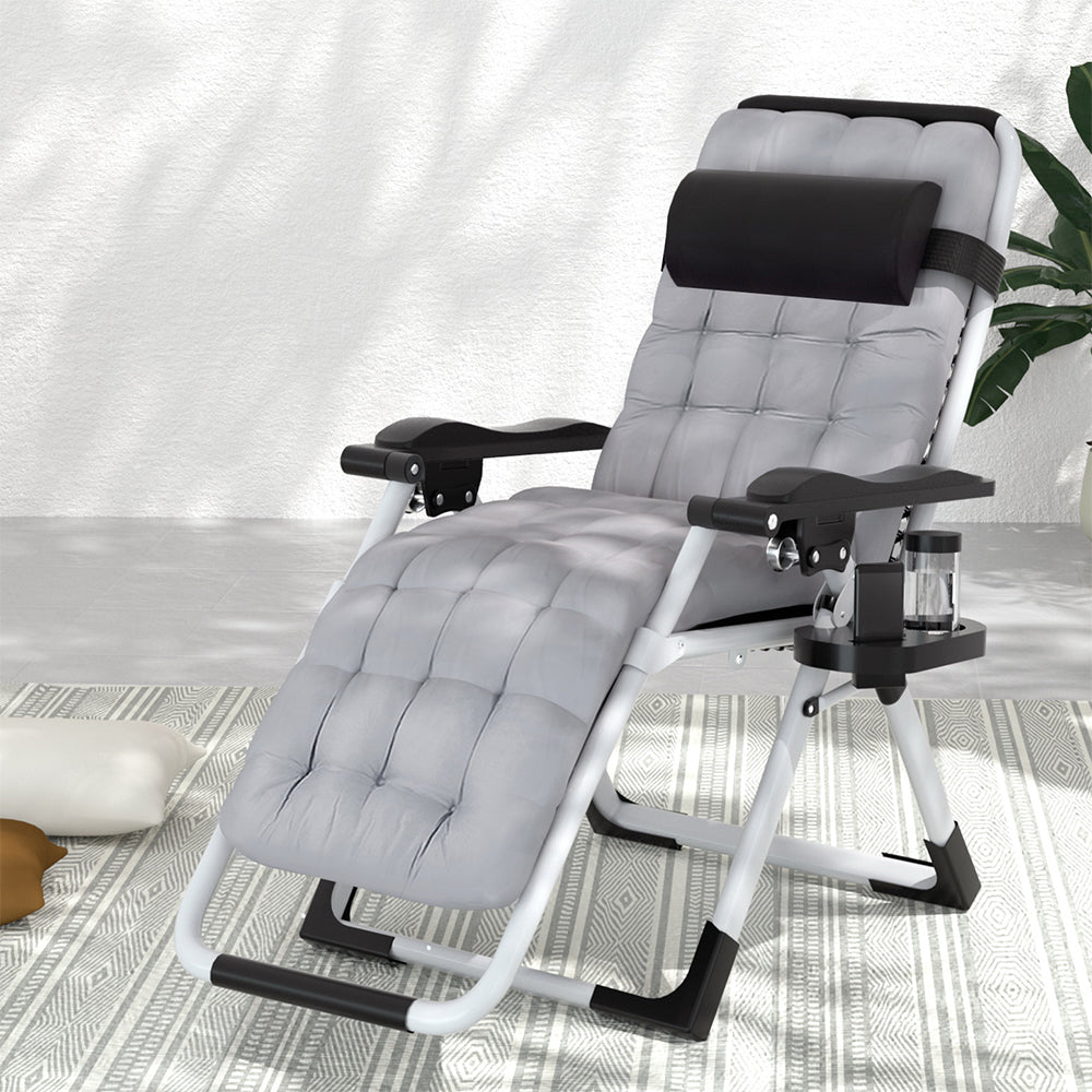 Gardeon Folding Zero Gravity Sun Lounge Chair