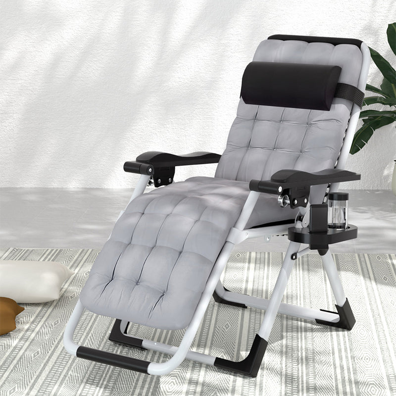 Gardeon Folding Zero Gravity Sun Lounge Chair