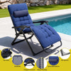 Gardeon Sun Lounge Zero Gravity Chair XL - Blue