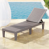 Gardeon Adjustable Outdoor Recliner Sun Lounge – Brown