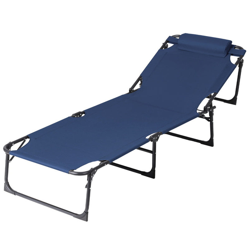 Folding Sun Lounger Outdoor Chair