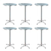 Gardeon 6-Piece Outdoor Bar Table Set – Aluminium