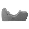 Artiss Ergonomic S-Curve Chaise Lounge Floor Chair – Grey