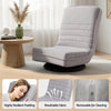 Ariss 360° Swivel Floor Chair – Grey