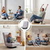 Ariss 360° Swivel Floor Chair – Grey