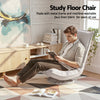 Artiss Swivel Floor Chair 5-Position Adjustable Foldable Lounge – Grey