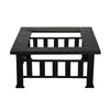 Grillz 2-In-1 Fire Pit BBQ Table
