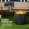 Grillz Portable Fire Pit BBQ – Deep Bowl Outdoor