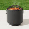 Grillz Portable Fire Pit BBQ – Deep Bowl Outdoor