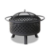 Grillz 76cm Fire Pit BBQ Grill