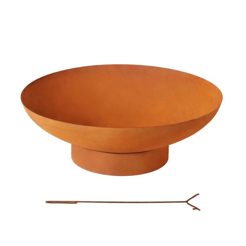 Grillz 80cm Fire Pit Bowl – Outdoor Patio Heating