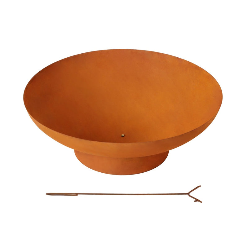 Grillz 80cm Fire Pit Bowl – Outdoor Patio Heating