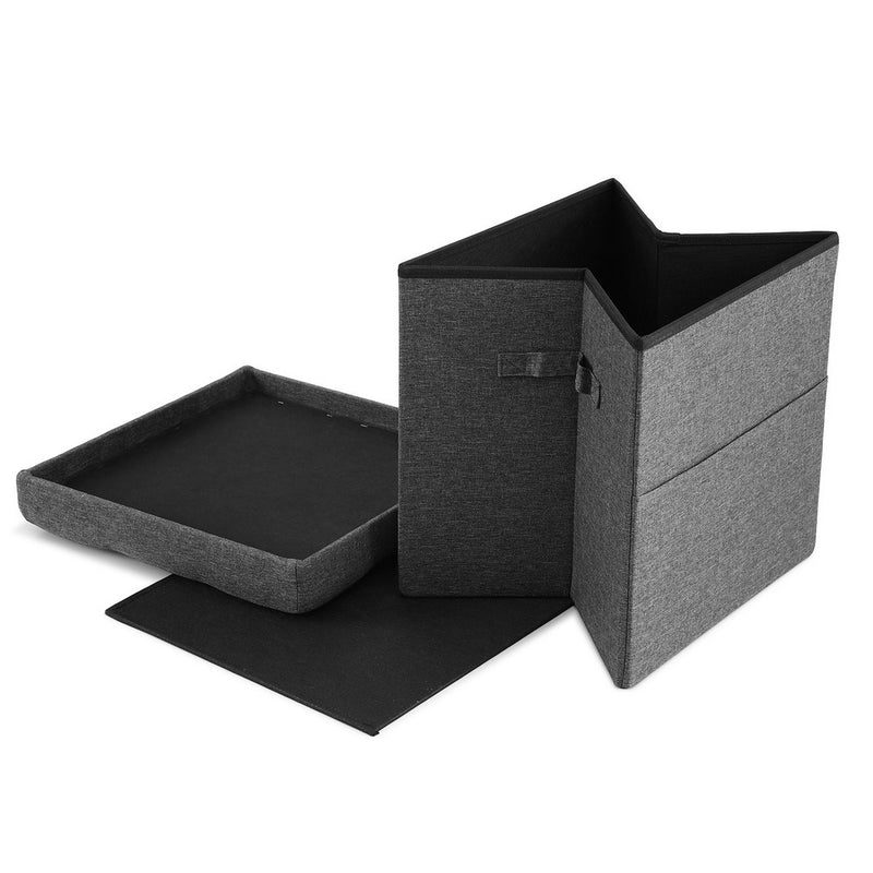 Artiss Foldable Storage Ottoman Foot Stool