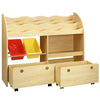 3-Tier Kids Bookshelf & Toy Box Organiser
