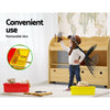 3-Tier Kids Bookshelf & Toy Box Organiser