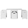 Keezi 3-Piece Kids Table & Chairs Set with Storage