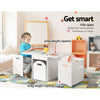 Keezi 3-Piece Kids Table & Chairs Set with Storage