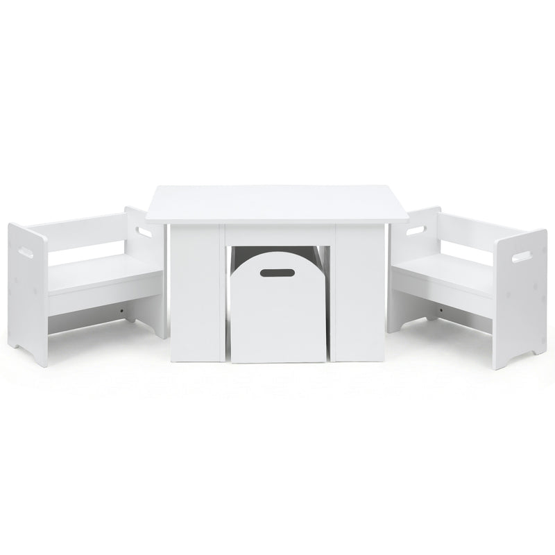Keezi 3PCS Kids Table and Chairs Set