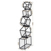 Artiss 5 Tier Geometric Bookshelf – Black