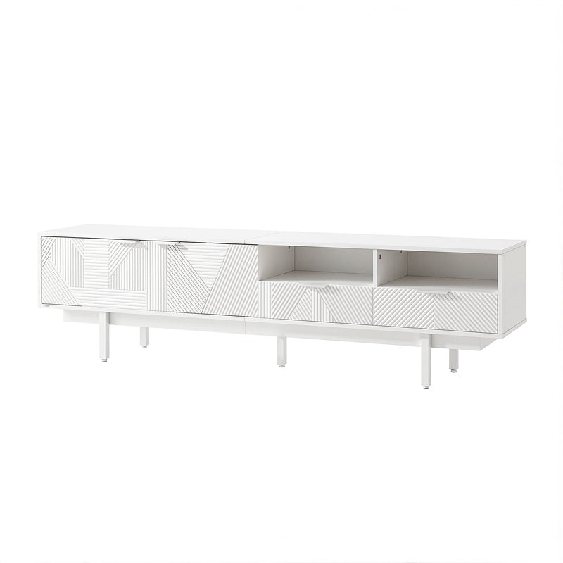 Artiss 200cm TV Unit Entertainment Cabinet – White