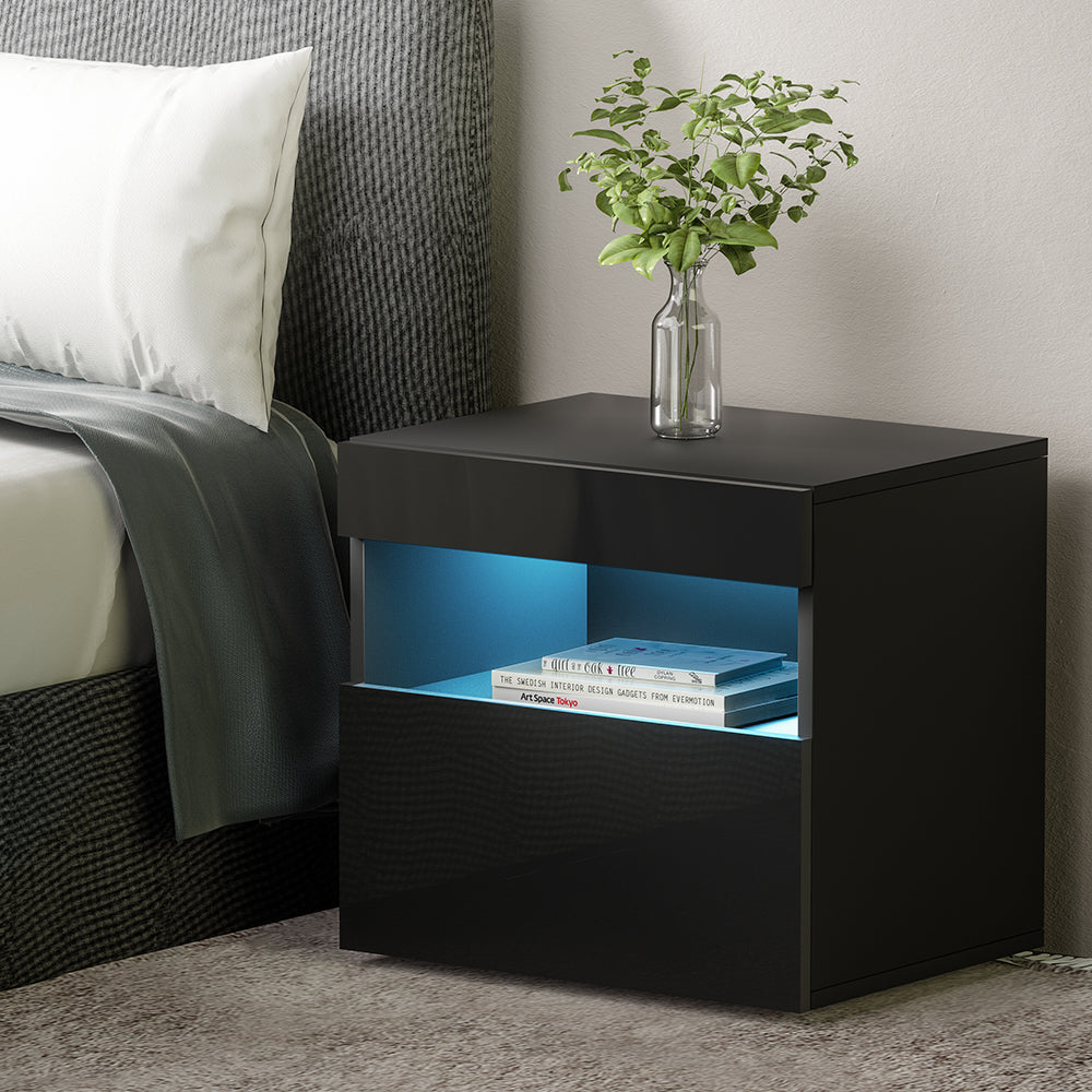 Bedside Table - HERES Black